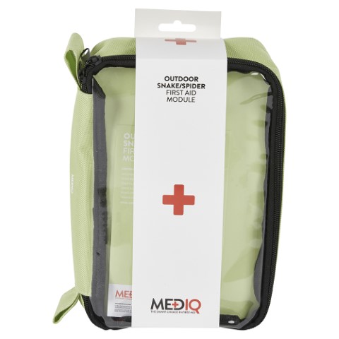 MEDIQ INCIDENT READY FIRST AID MODULE OUTDOOR SNAKE/SPIDER SOFTPACK